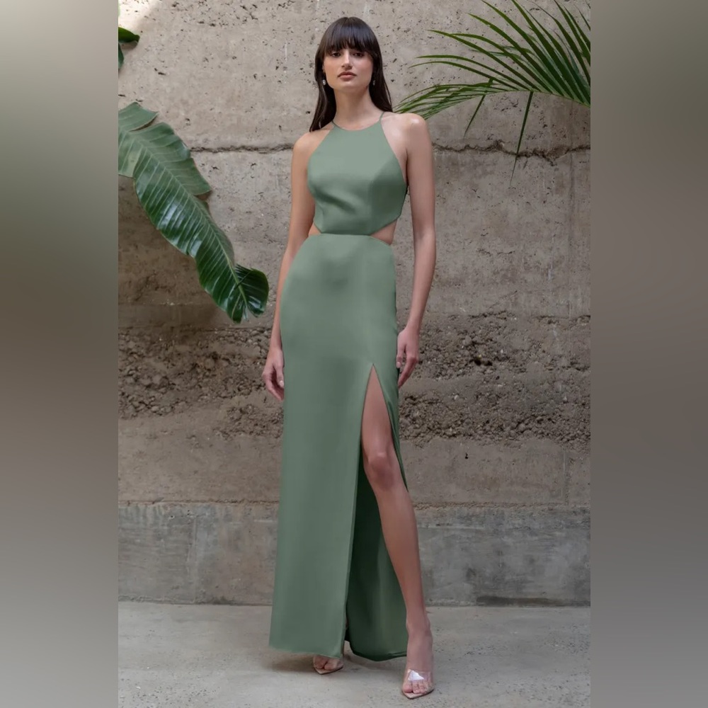 JENNY YOO Kendra Dress Size 2 in Eucalyptus